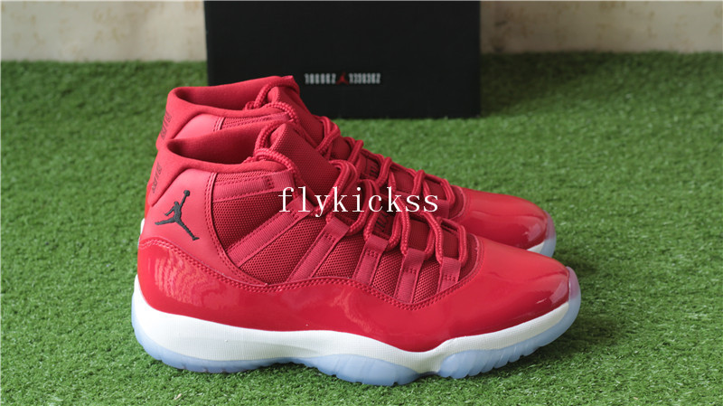 Authentic Air Jordan 11 Retro Gym Red